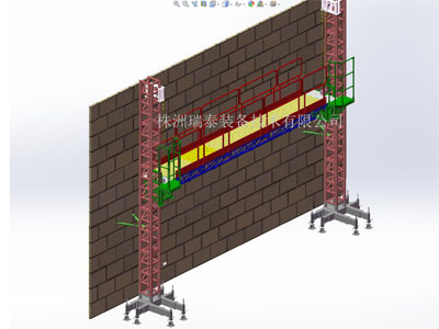 建筑施工电动工作平台